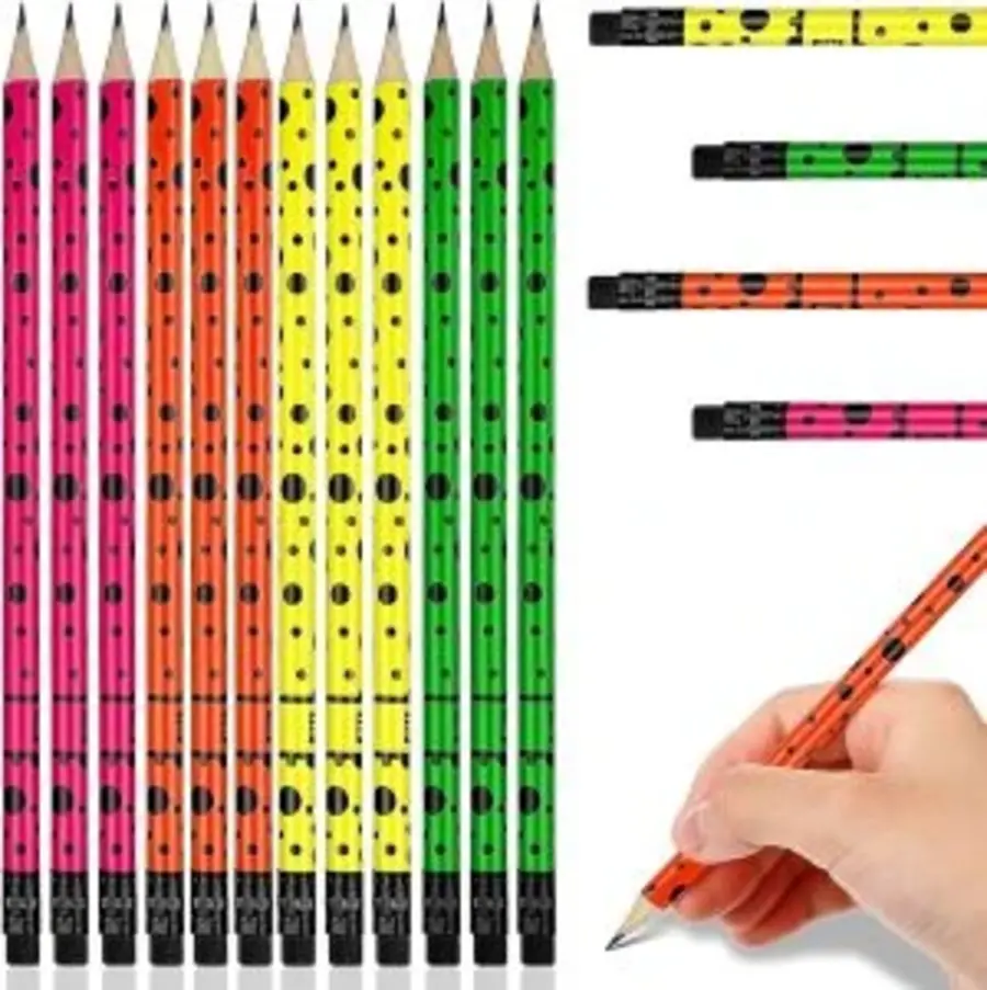 Superfine Neon Pencil Asrtd/C Hb